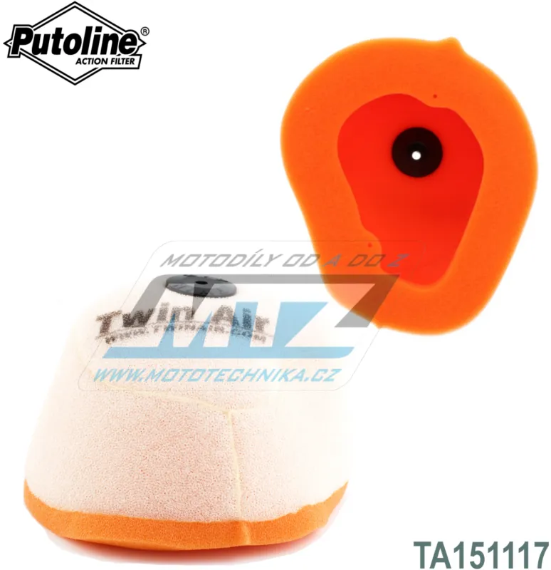 Putoline Filtr vzduchový - Kawasaki KXF250 / 04-05 + Suzuki RMZ250 / 04-06 Horká Nabídka