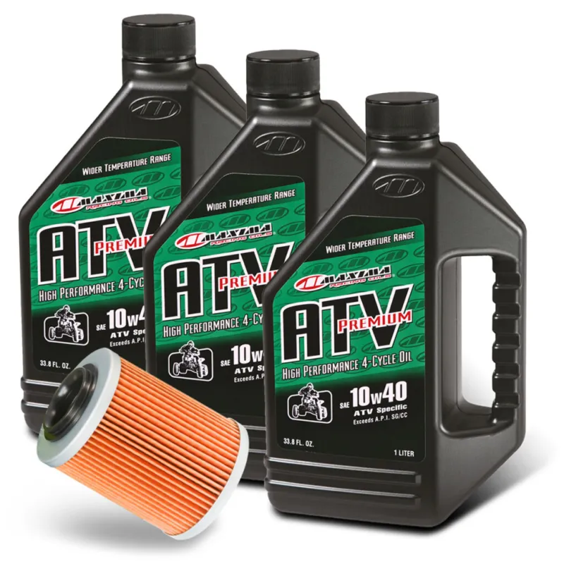 Sada na výměnu motorového oleje + filtr pro CAN-AM: Gen 1 (Outlander+Renegade 650/800) Gen 2 (Outlander+Renegade 570/650/800/850/1000) Sezónní Sleva