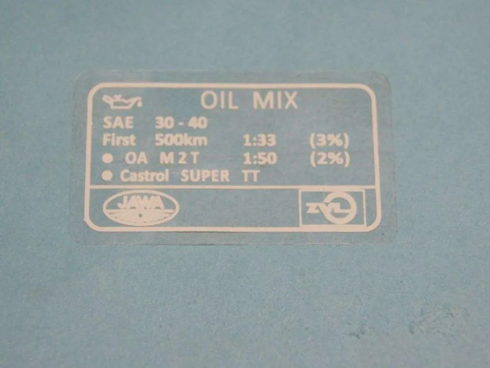 Nálepka BABETTA OIL MIX -M Přímo Od Výrobce