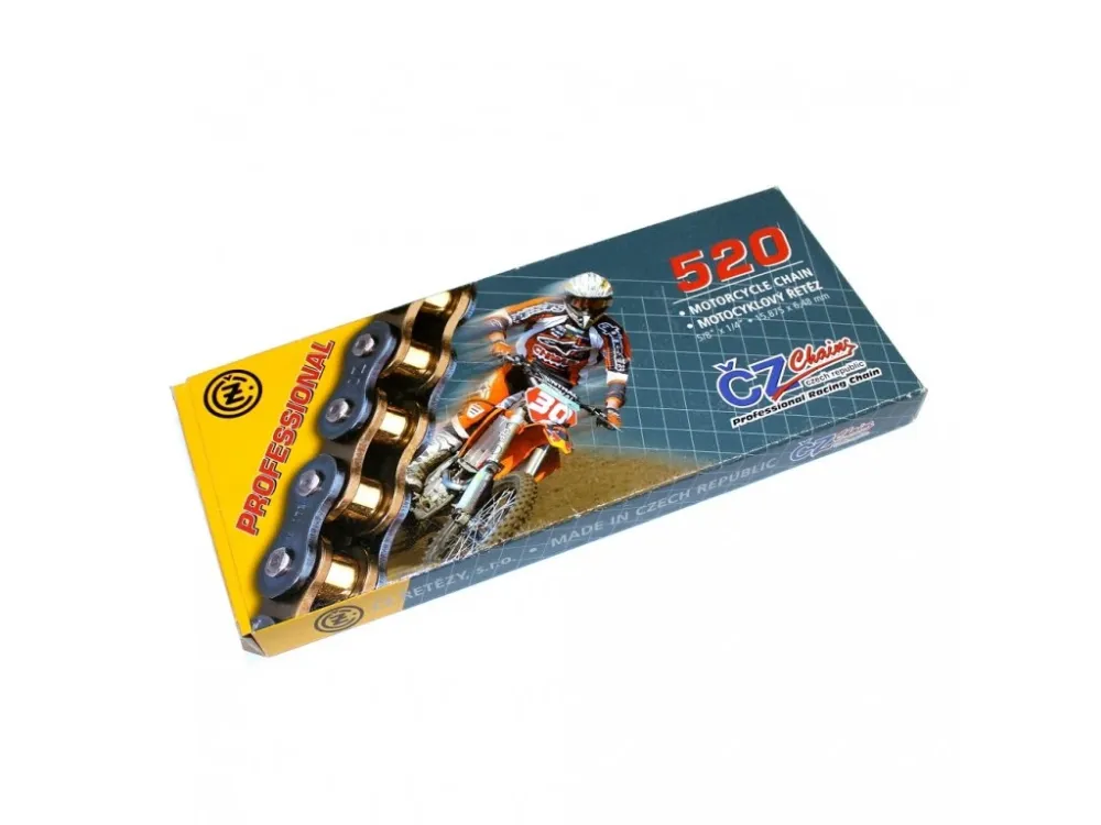 Zlevněný Řetěz 520 - 5/8x1/4 - 120 článků - (označení ČZ 520)