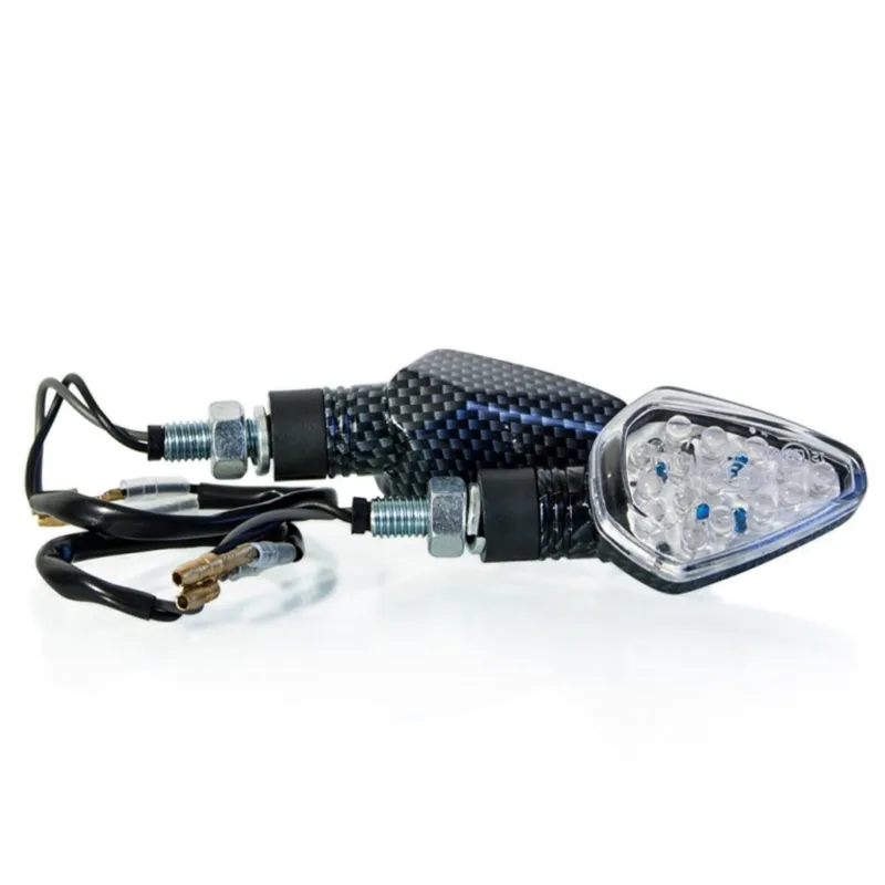 LED miniblinkry MOTION STUFF karbonový Značkový